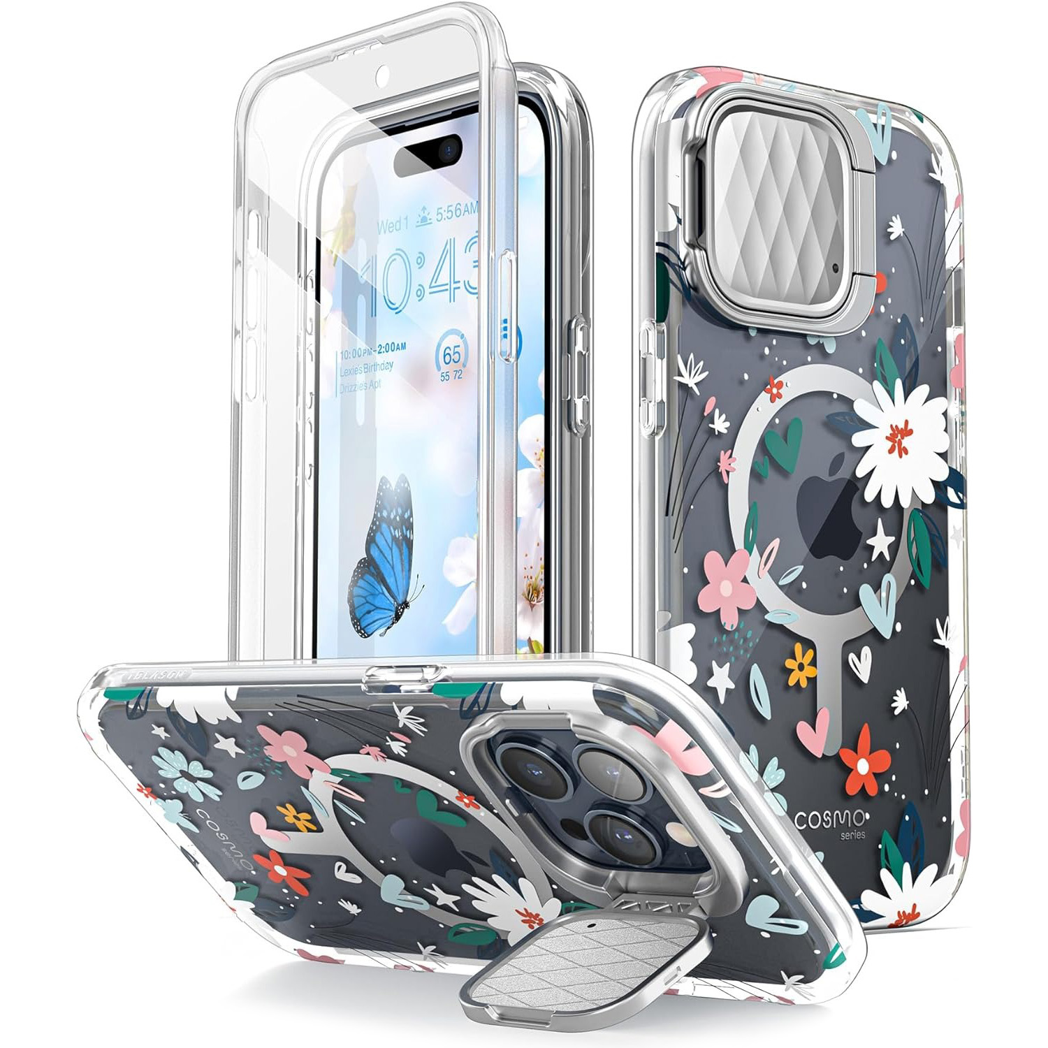 Etui Supcase i-Blason Cosmo Mag z MagSafe do iPhone 15 Pro Max, wielokolorowe
